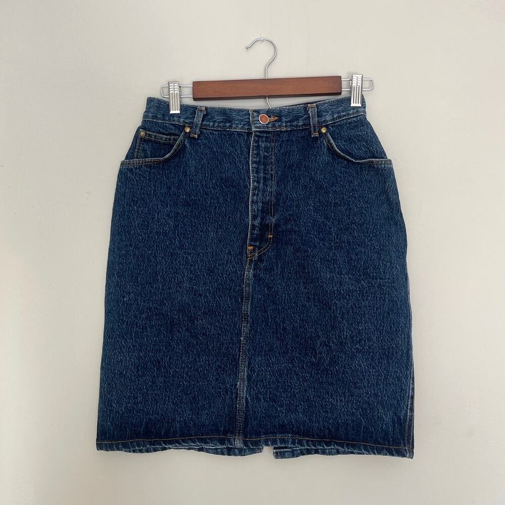 Gitano Dark Blue Denim Mini Skirt